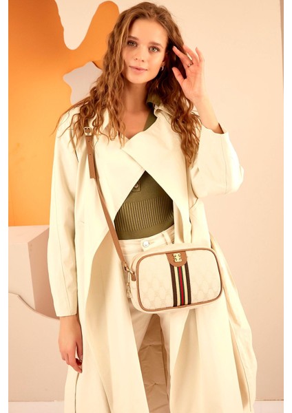 Bej Kadın Omuz Çantası 05PO22Y1632