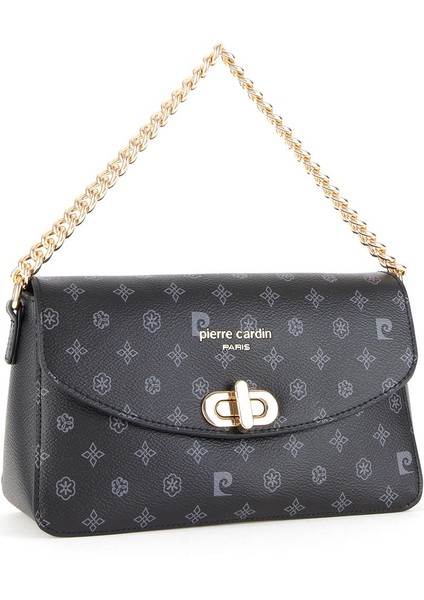 Siyah Monogram Kadın Omuz Çantası 05PC24K24107 indirimleri