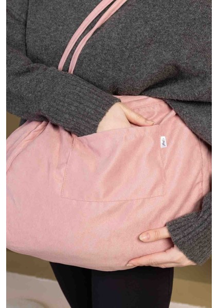 Angelic 00s Shopper Bag Fermuarlı, Astarlı , Kumaş, Kol Ve Omuz Çantası / Okul & Günlük fırsatları