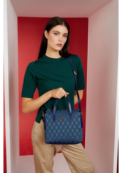 Denim Kadın Omuz Çantası 05PO22Y1638