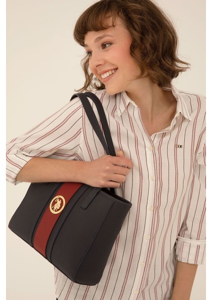 Lacıvert-Bordo Kadın Omuz Çantası Us8029 Online Exclusive fiyatları