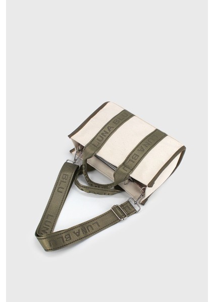 Kadın Haki Kanvas Çapraz Askılı Çanta indirimleri