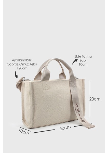 Kadın Kanvas Sap Detaylı Çapraz Askılı Çanta fiyatları