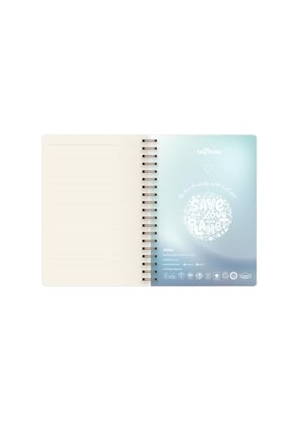Color Marble Spiralli Defter Çizgili Dream 17X24 cm modelleri