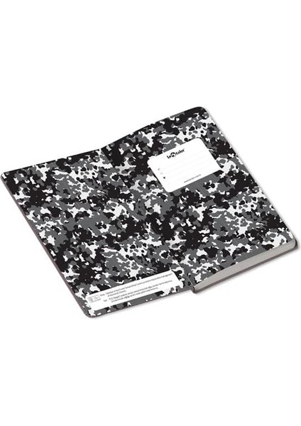 Color Kamuflaj Defter Kareli Turuncu 17X24 cm