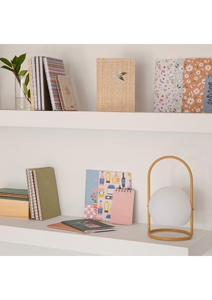 Defter Mr A5 Çizgili Kabartmalı Botanik Fl. Mallor modelleri