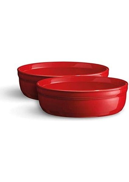 Emile Henry, Set 2 Adet, Seramik 13 x 13 x 3,5 Cm, Seramik, Grand Cru, 8.5x8.5x7 cm