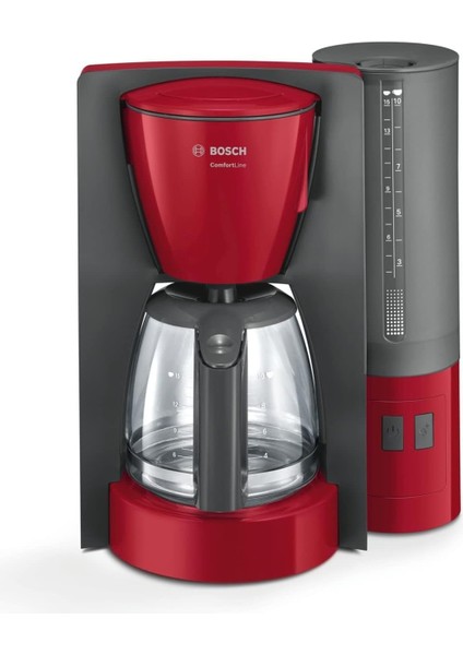 Filtre Kahve Makinesi Comfortline Tka6a044, Aroma+, Aroma Korumalı Cam Sürahi, 1,25 L, 10 - 15 Fincan Için, Çıkarılabilir Su Tankı, Damlama Durdurucu, Döner Filtre Taşıyıcı, Kablo Depolama, 1200