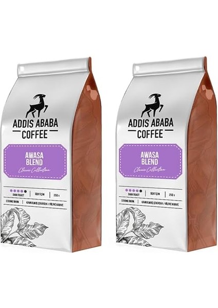 Ababa Coffee - Awasa Blend Kahve 2X250 Gr. (Filtre Kahve)