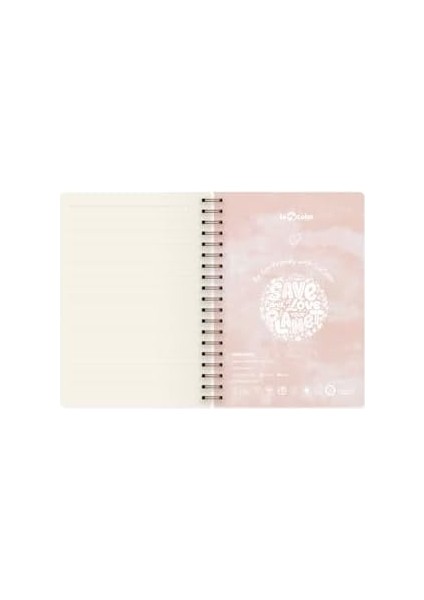 Color Marrakech Spiralli Defter Çizgili Zürafa 17X24 cm