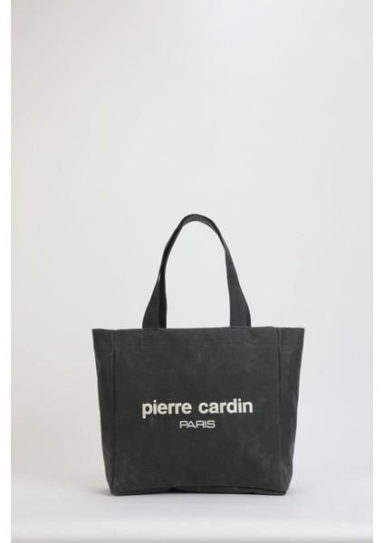 Siyah Mumlu Kanvas Kadın Omuz Çantası 05PO23Y3504 fiyatları