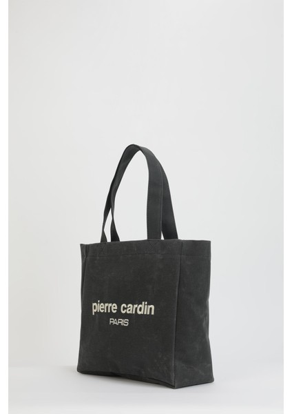 Siyah Mumlu Kanvas Kadın Omuz Çantası 05PO23Y3504 modelleri