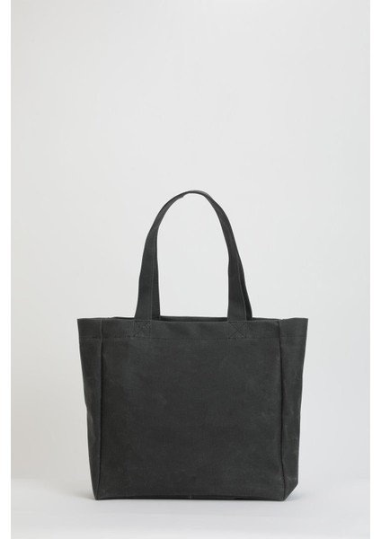 Siyah Mumlu Kanvas Kadın Omuz Çantası 05PO23Y3504 indirimleri