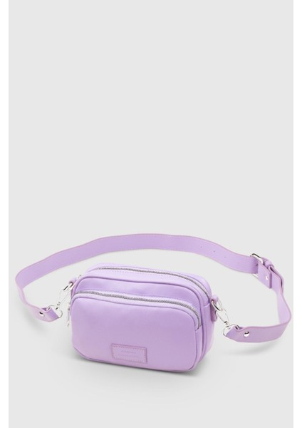 Kadın Lila Çok Cepli Ayarlanabilir Çapraz Askılı Çanta 211 modelleri