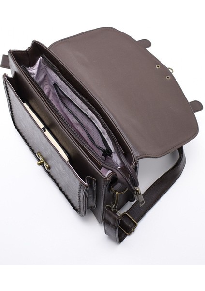 Kahverengi Bayan Çanta El & Omuz Askılı Model modelleri