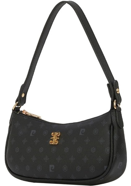 Siyah Monogram Kadın Omuz Çantası 05PO22K1705 fırsatları