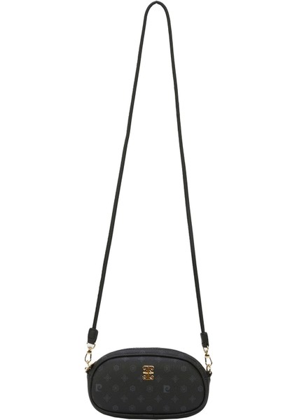 Siyah Monogram Kadın Omuz Çantası 05PO22Y1555 fiyatları