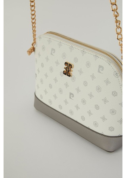 Beyaz Monogram Kadın Omuz Çantası 05PO22Y1529 fırsatları