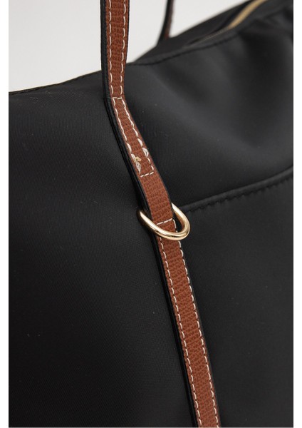 Kadın Şeritli Shopper Omuz Çantası Boris indirimleri