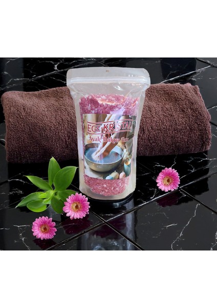 Gül Aromalı Ayak Bakım Tuzu 650 gr