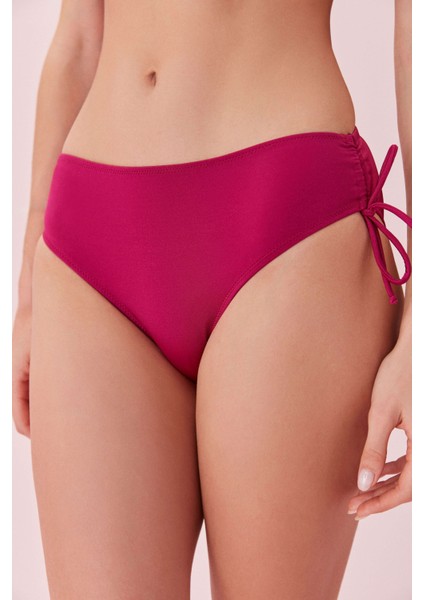 Yanı Büzgülü Bikini Alt
