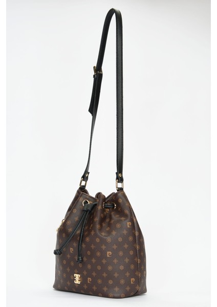 Kahve Monogram Kadın Omuz Çantası 05PO22Y1544 modelleri
