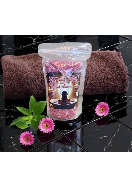 Gül Aromalı Banyo Tuzu 650 gr