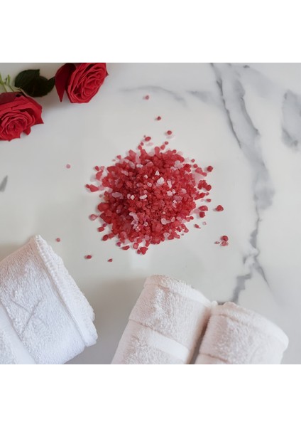 Gül Aromalı Banyo Tuzu 650 gr fiyatları