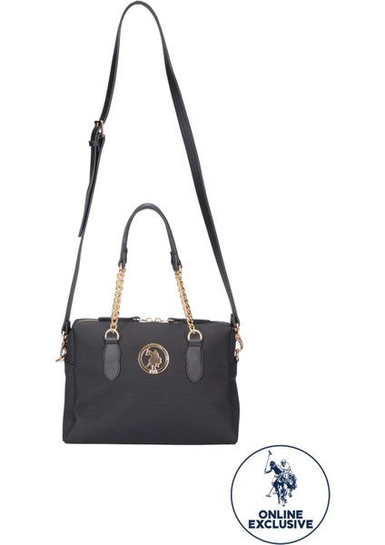 Sıyah.Duz Kadın Omuz Çantası Us8701 Online Exclusive