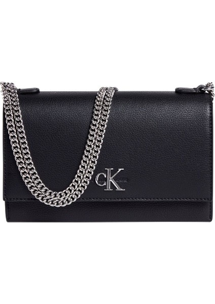 Logolu Zincir Askılı Çanta