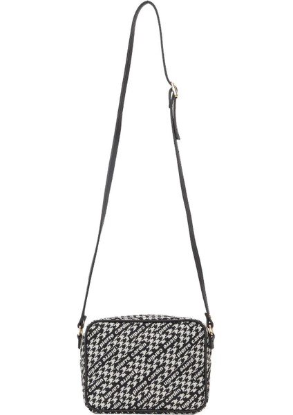 Siyah Beyaz Kadın Omuz Çantası 05PO22K1802 indirimleri