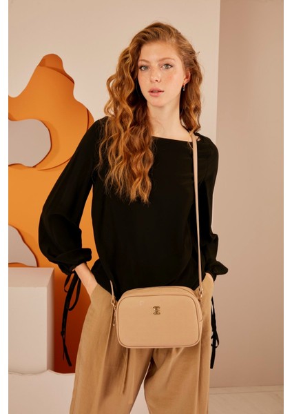 Print Toprak Kadın Omuz Çantası 05PO22Y1538