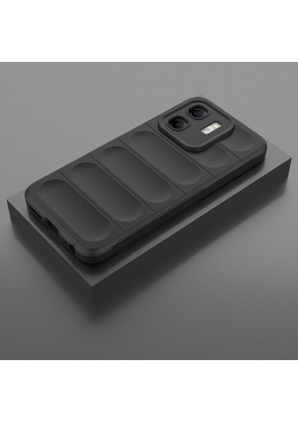 İnfinix Hot 50i 4G Kılıf Esnek TPU Oyuklu Arka Yüzey Tasarımlı Zore Etnik Silikon Kapak