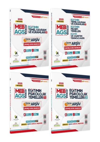 2025 MEB-AGS Eğitim Bilimlerinin Kara Kutusu 6lı MODÜL Soru Bankası Altın Paket Konu Özetli Çözümlü