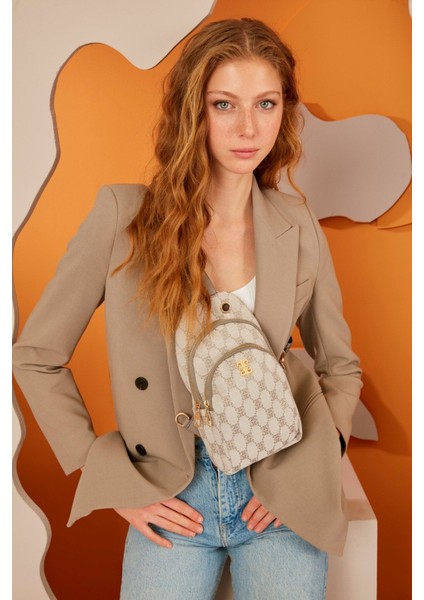 Gri Kadın Omuz Çantası 05PO22Y1630