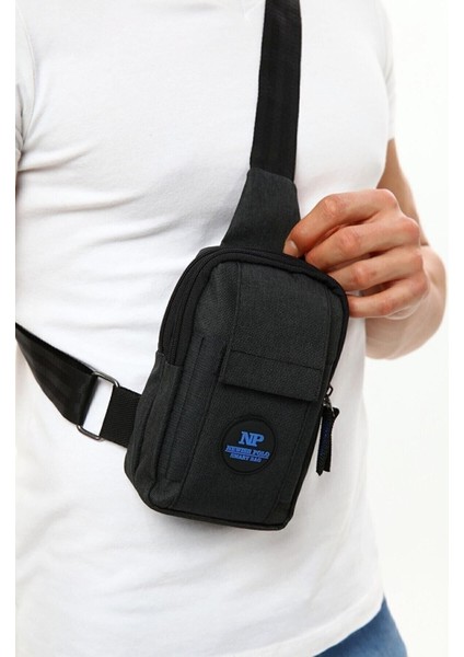 Unisex Keten Telefon Bölmeli Bel Ve Çapraz Omuz Çanta Göğüs Seyahet Günlük Bodybag fiyatları