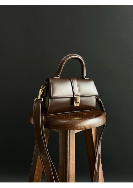 Asia Model El Ve Kadın Omuz Çantası Acı Kahve