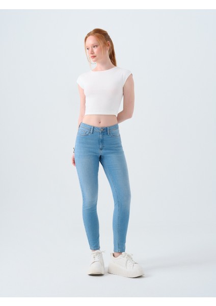 Natalie Skinny Fit Kadın Pantolon