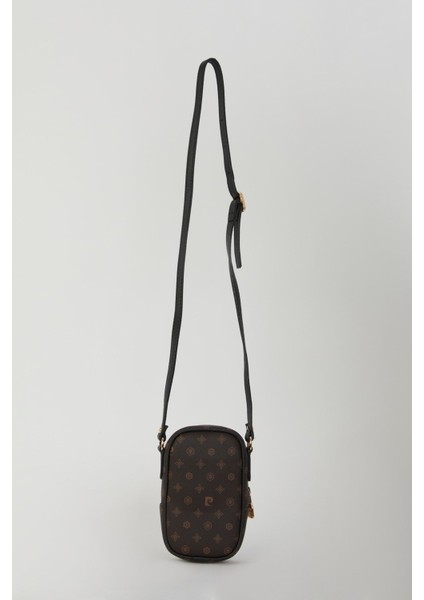 Kahve Monogram Kadın Omuz Çantası 05PO22Y1556 indirimleri