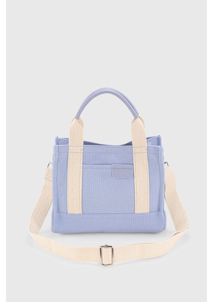 Kadın Mavi Kanvas Tote Bag 232