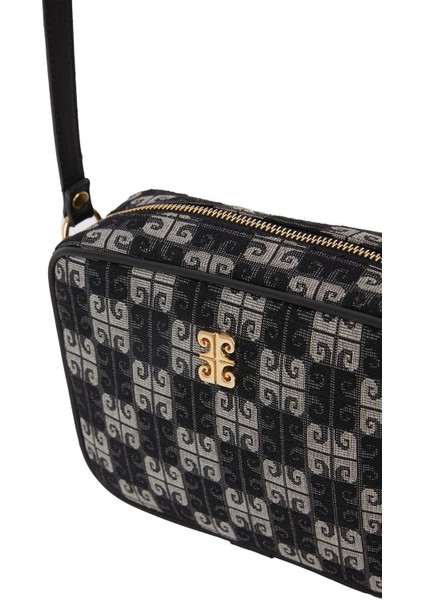 Siyah Kadın Omuz Çantası 05PO22K1802 fırsatları