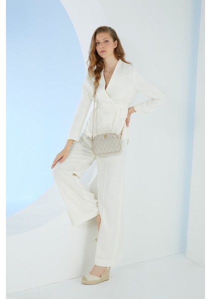 Bej Kadın Omuz Çantası 05PO22Y1636