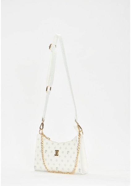 Beyaz Monogram Kadın Omuz Çantası 05PO22Y1565 modelleri