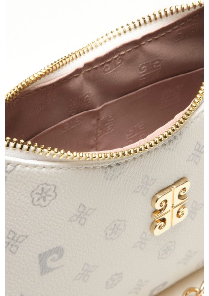 Beyaz Monogram Kadın Omuz Çantası 05PO22Y1565 indirimleri