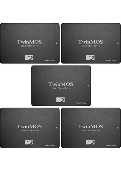 (5 Adet) Twinmos TM256GH2UGL 2.5\" 256 GB 580/550 Mb/s Tlc 3D Nand Sata 3 SSD