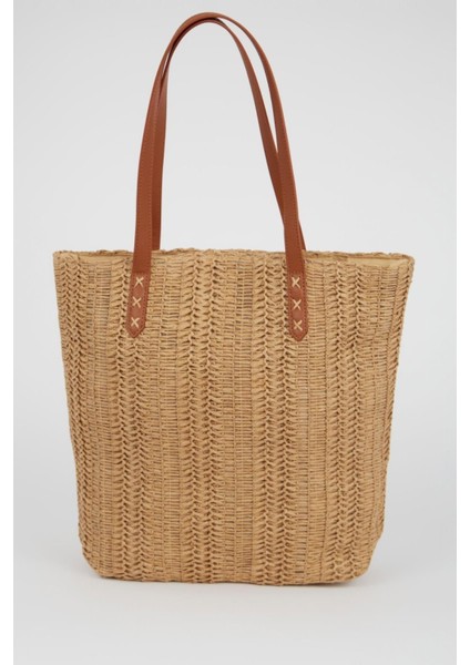 Kadın Büyük Çapraz Hasır Çanta W7294azns fiyatları