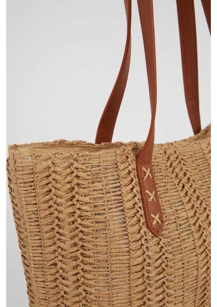 Kadın Büyük Çapraz Hasır Çanta W7294azns indirimleri