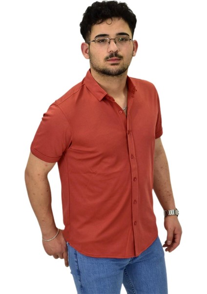 Erkek Gömlek Yaka Düğmeli Merserize Tişört 4410 BGL-ST04530 modelleri