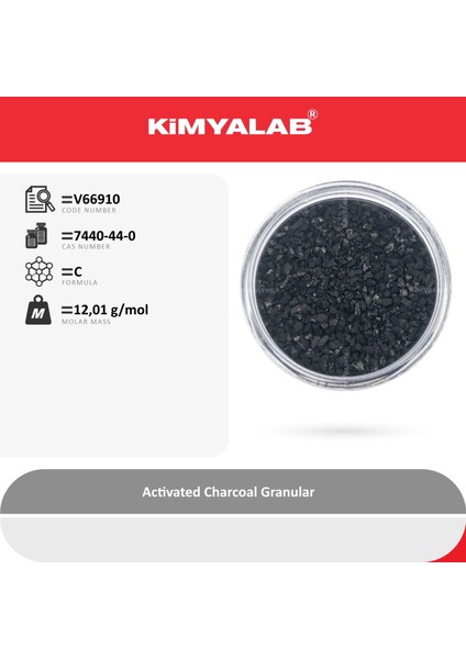 Aktif Karbon Granül 1 Kg - Coconut Bazlı - Activated Carbon (CAS No : 7440-44-0) fiyatları