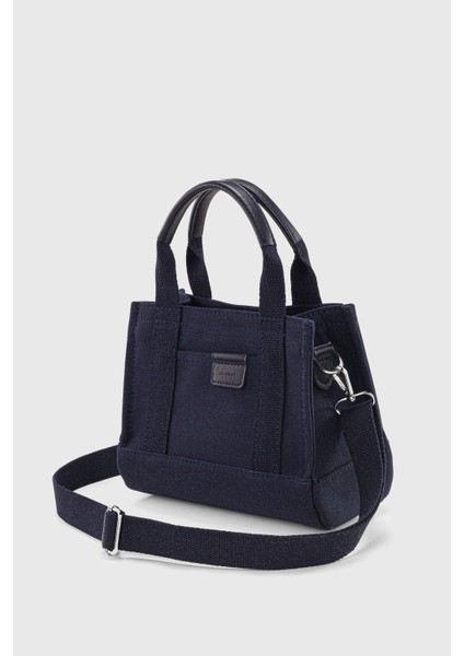Kanvas Tote Bag Lacivert 232